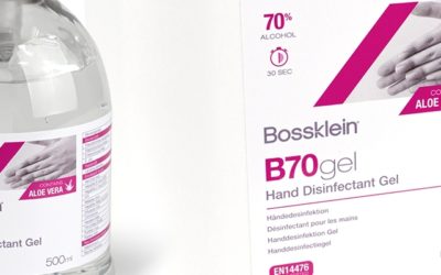 B70gel Hand Disinfectant Gel with Aloe Vera