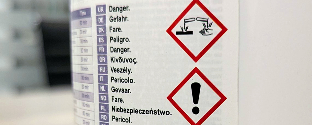 Infection Control - Updated EU CLP Regulations - Bossklein